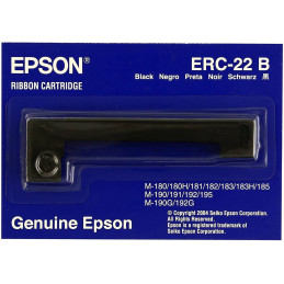 Epson Black Ribbon Cartridge for 180 ( ERC-22B )