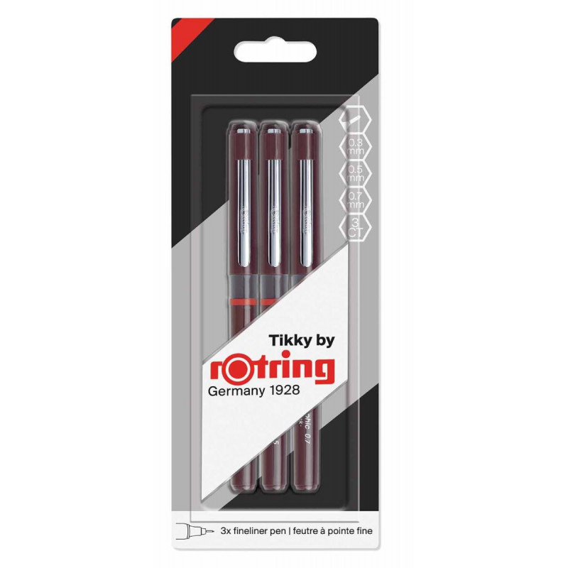 0.2,0.4,0.8 Rotring Tikky Graphic Pen **While Stocks Last - 21 left**