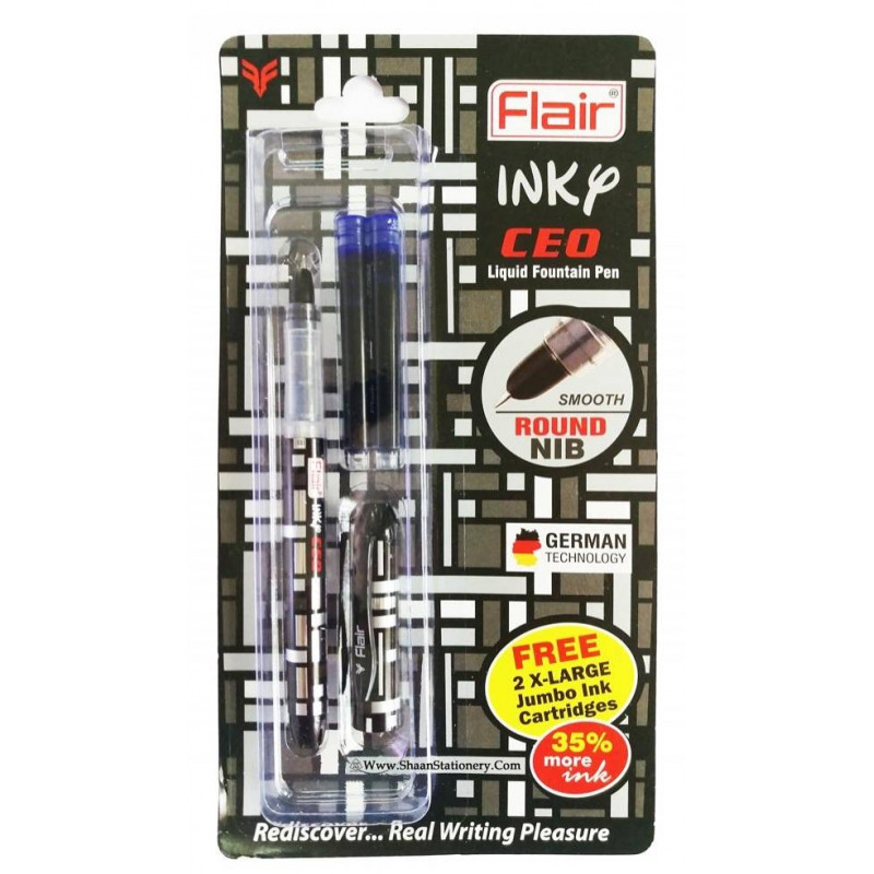 Flair Inky Gold Liquid Fountain Pen