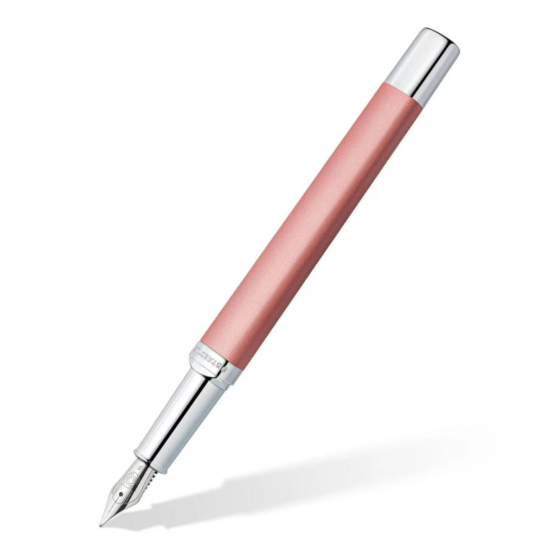 STAEDTLER Triplus Fountain Pen (Radiant Rose) 474 Triangular Shape