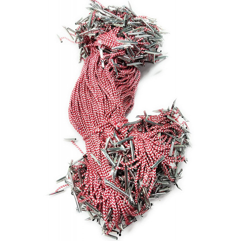 Offimart Treasury 8 Inch File Tags File Laces Paper Tags 500 Pcs 