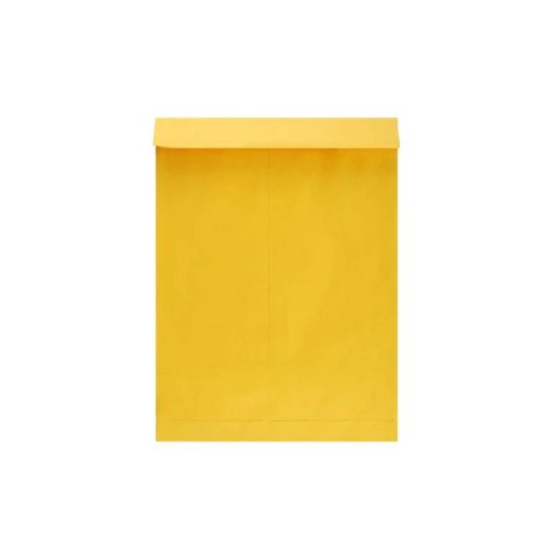 14" X 10" Laminated Yellow Envelopes (50 pcs,120 GSM)