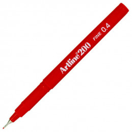 Artline Fineliner Pen (Red...