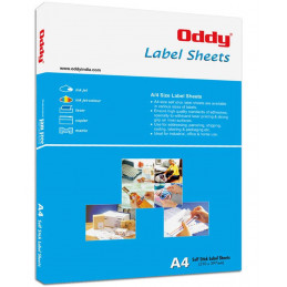 Oddy Label Sheets (8 Labels...