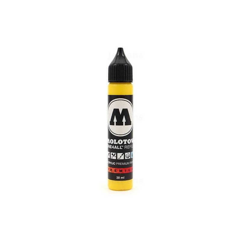Molotow One4All Acrylic Marker Refill (30ml, Zinc Yellow )