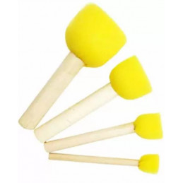 Sponge Brush Set (Pack of 4...