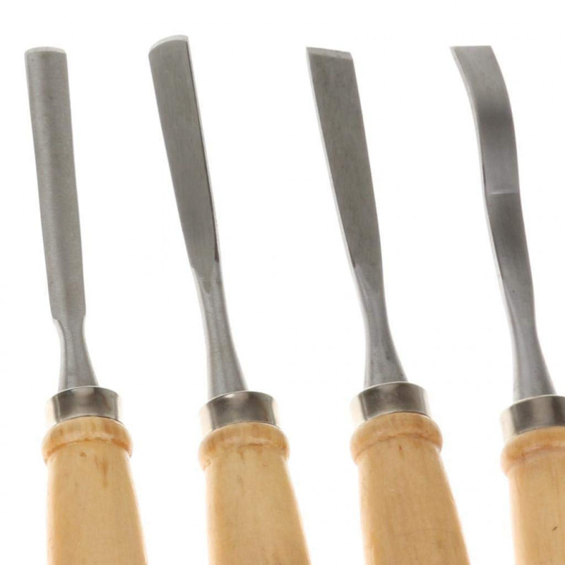 Hemi Professional Wood Carving Chisel Set 12 Piece Sharp Woodworking