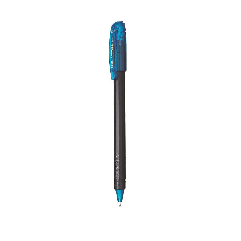 Pentel Energel 0.7mm Roller Gel Pen (Sky Blue, Pack of 6)