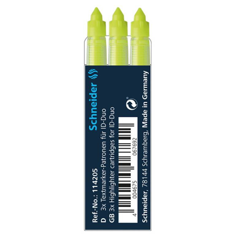 Schneider Refill Catridge Highlighter142 (Yellow)