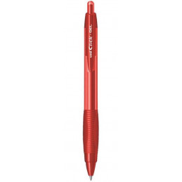 Uniball Click Gel Pen (Red,Pack of 6)