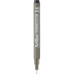 Artline Drawing Pen (Black,0.4mm)