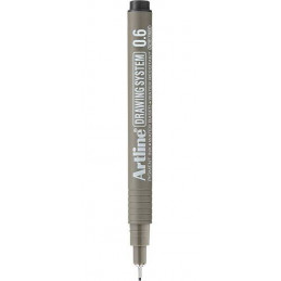 Artline Drawing Pen (Black,0.6mm)
