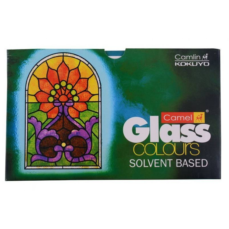 Camel Glass Colours Solvent Based (20ml Each, 5 Shades)