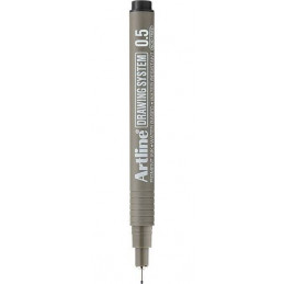 Artline Drawing Pen (Black,0.5mm)