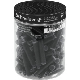 Schneider Ink Cartridges - 100 Pcs Box (Mid Night Blue)