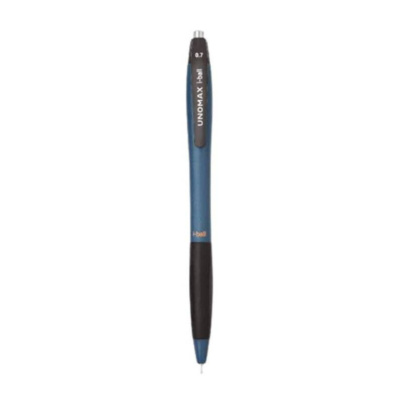 Unomax I-Ball 2X Liquid Ballpoint Pen (Blue, Pack of 5)