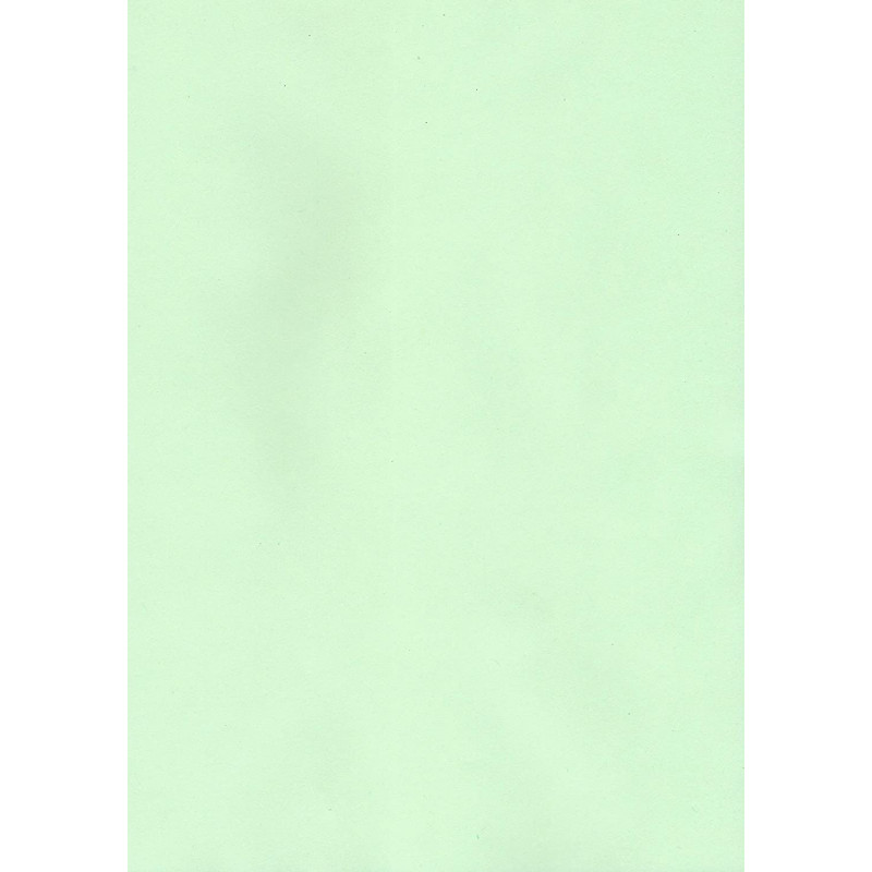 Offimart Green Color Unruled Fullscape Ledger Paper- Pack of 100  Sheets(90GSM)