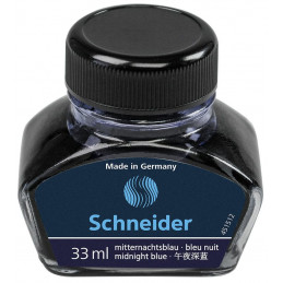 Schneider Fountain Pen Ink (33ml, MidNight Blue)-6923
