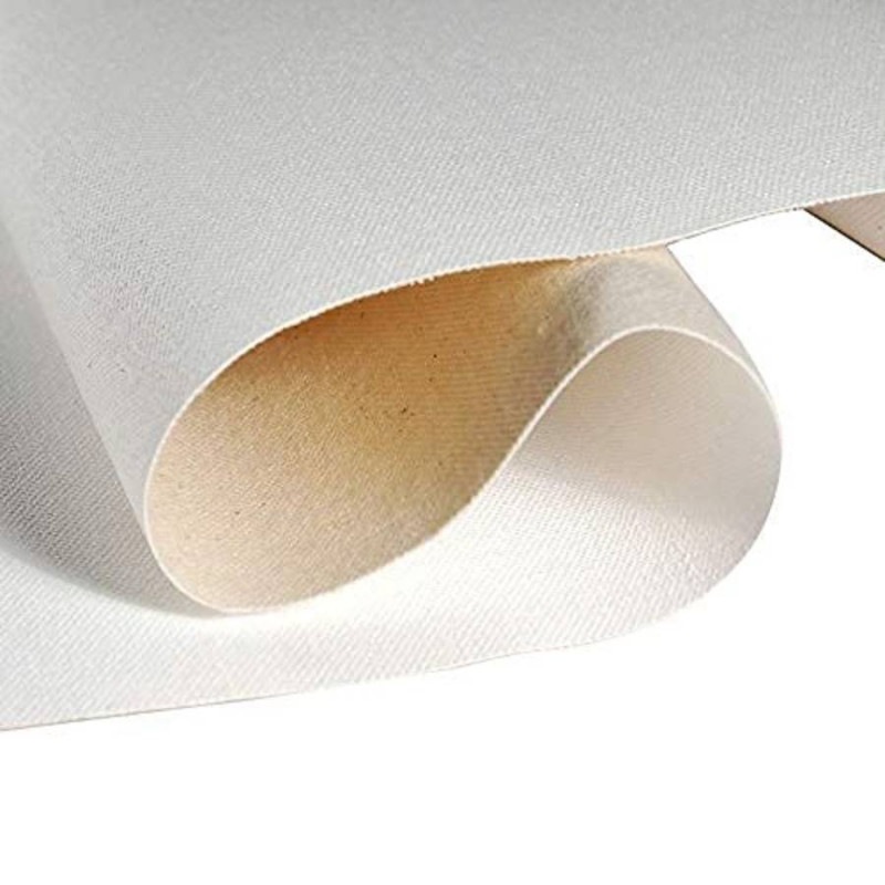 1 x Canvas Roll Cotton Fabric Painting Drawing Art W:50 cm L:5 m