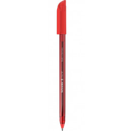 Schneider Vizz Medium Ball Point Pen (Red,Pack of 2)