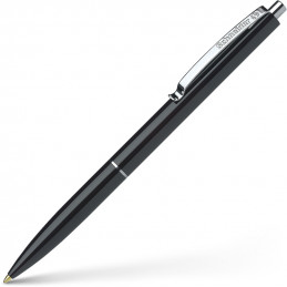 Schneider K15 Retractable Ball Point Pen (Black Barrel,Black Ink)