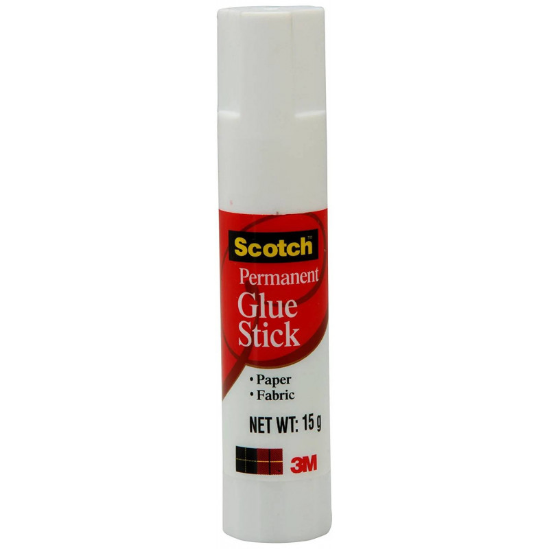 3M Scotch Glue Stick (White,15gm)