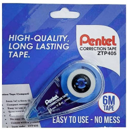 Pentel (Japan) Correction Tape -Non Toxic (5mm x 6mtrs)