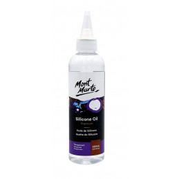Mont Marte Premium Silicone Oil (60ml) Bottle for Pouring Acrylic Paint-PMPP6003