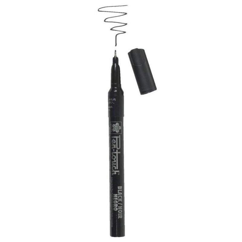 Sakura Pen Touch Paint Marker, Black Extra Fine – Scientific Notebook  Company