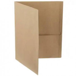 Brown Kraft Paper Folder -...