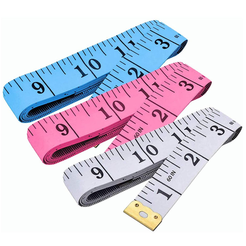 1pc Extra Thick Soft Measuring Tape With Multiple Uses For Drawing