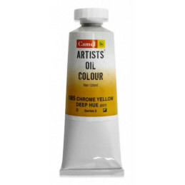 Camel Artist Oil Colour Tube - Chrome Yellow Deep (120ml,0125085)
