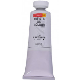 Camel Artist Oil Colour Tube - Flake White Hue(120ml,0125126)